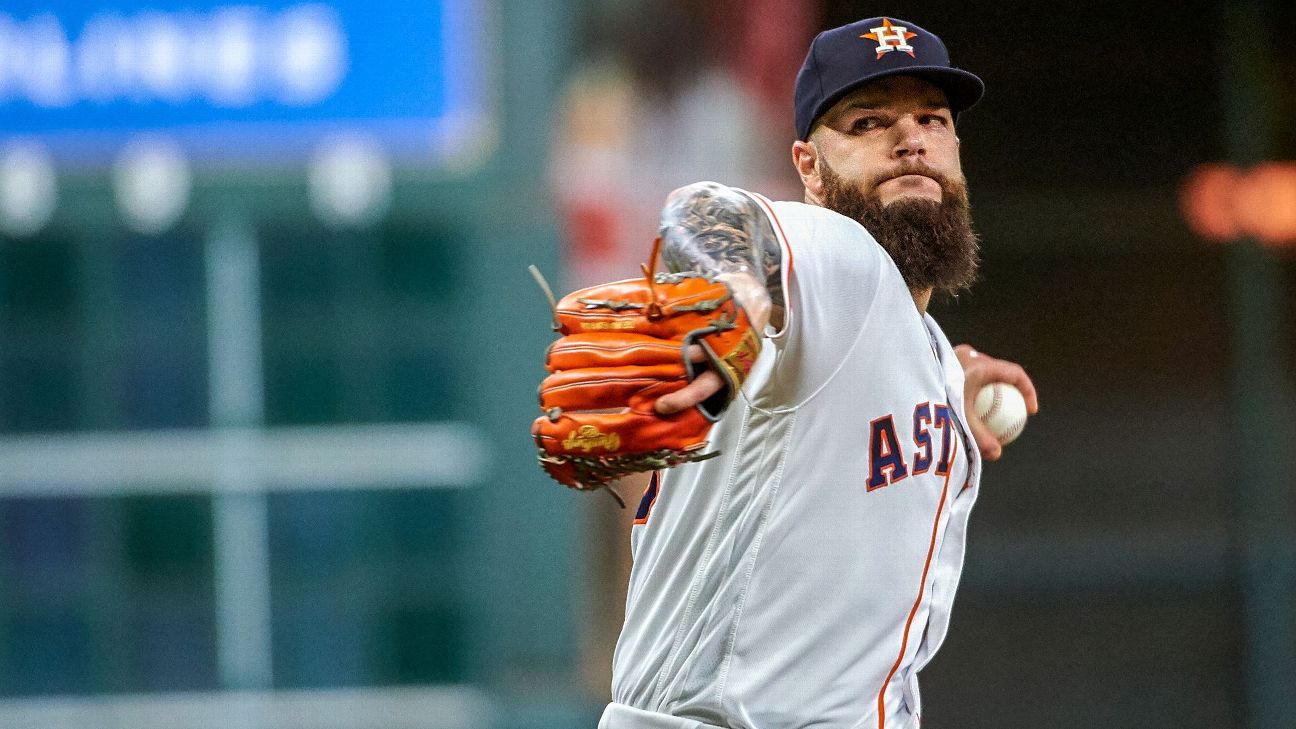 Odorizzi, Keuchel not on ALDS rosters for Astros, White Sox