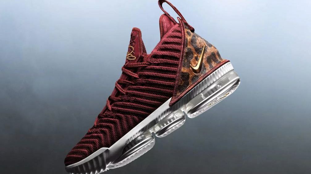 LeBron James' sneakers for his Los 