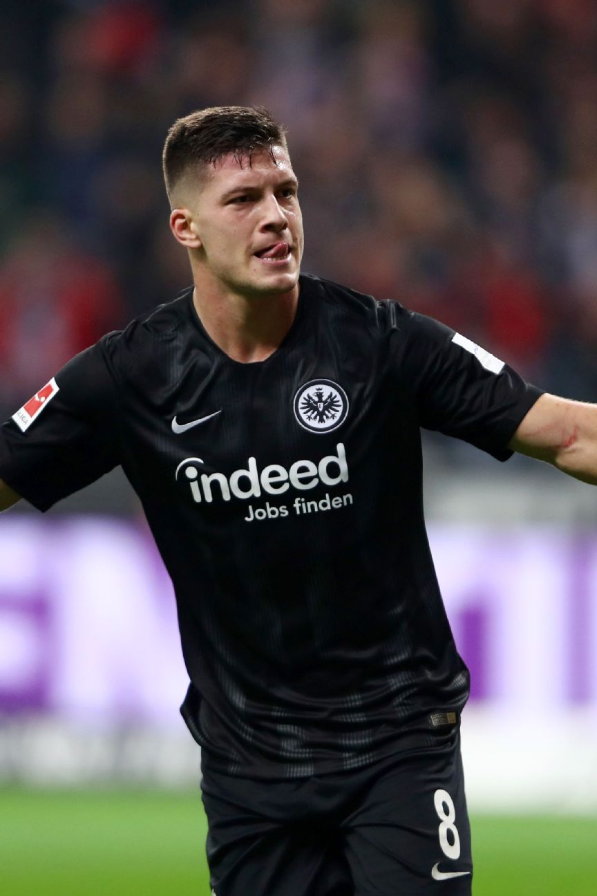 Luka Jovic scores 5 goals vs. Fortuna Dusseldorf ' 2018-19 Bundesliga  Highlights