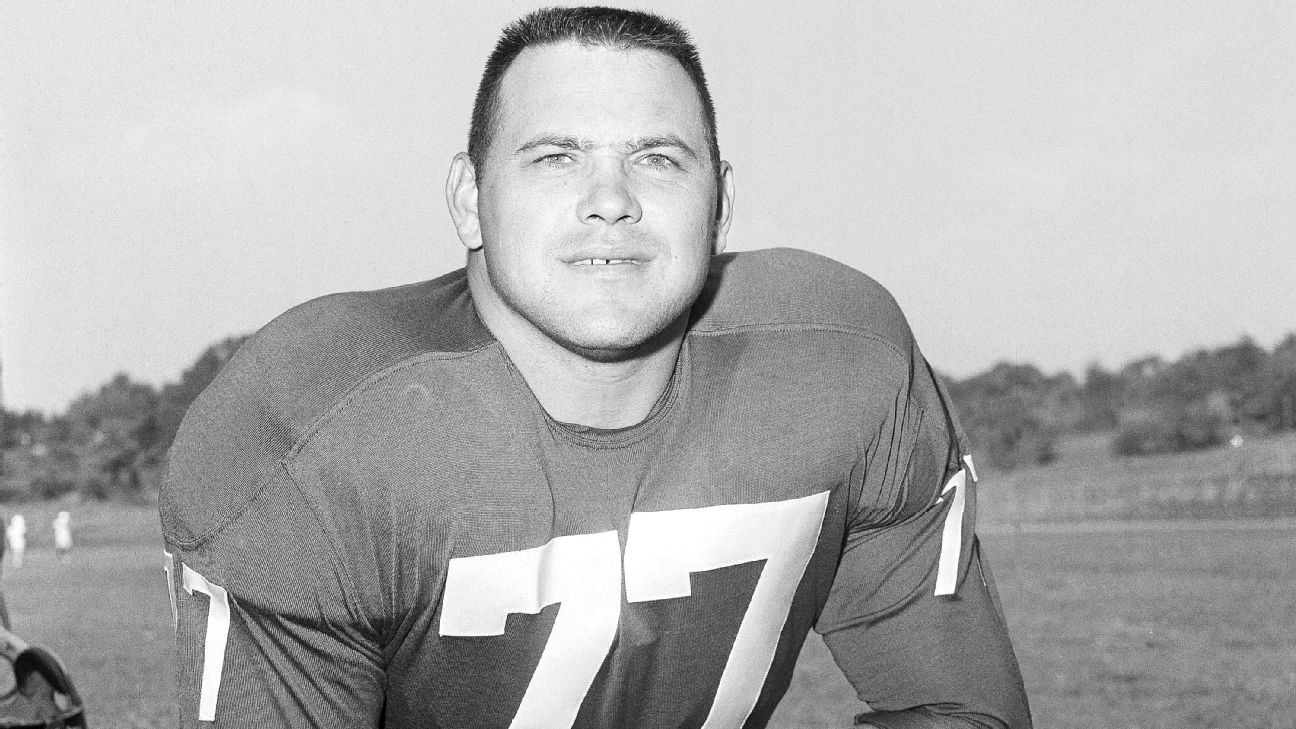 Dick Modzelewski, star tackle for Giants, Browns, dies at 87 - ABC7 New York