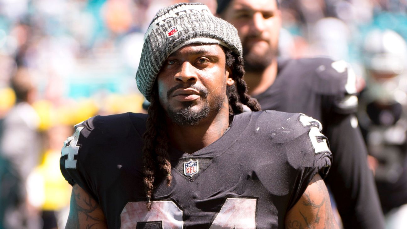 Marshawn Lynch joins 's 'Thursday Night Football' crew