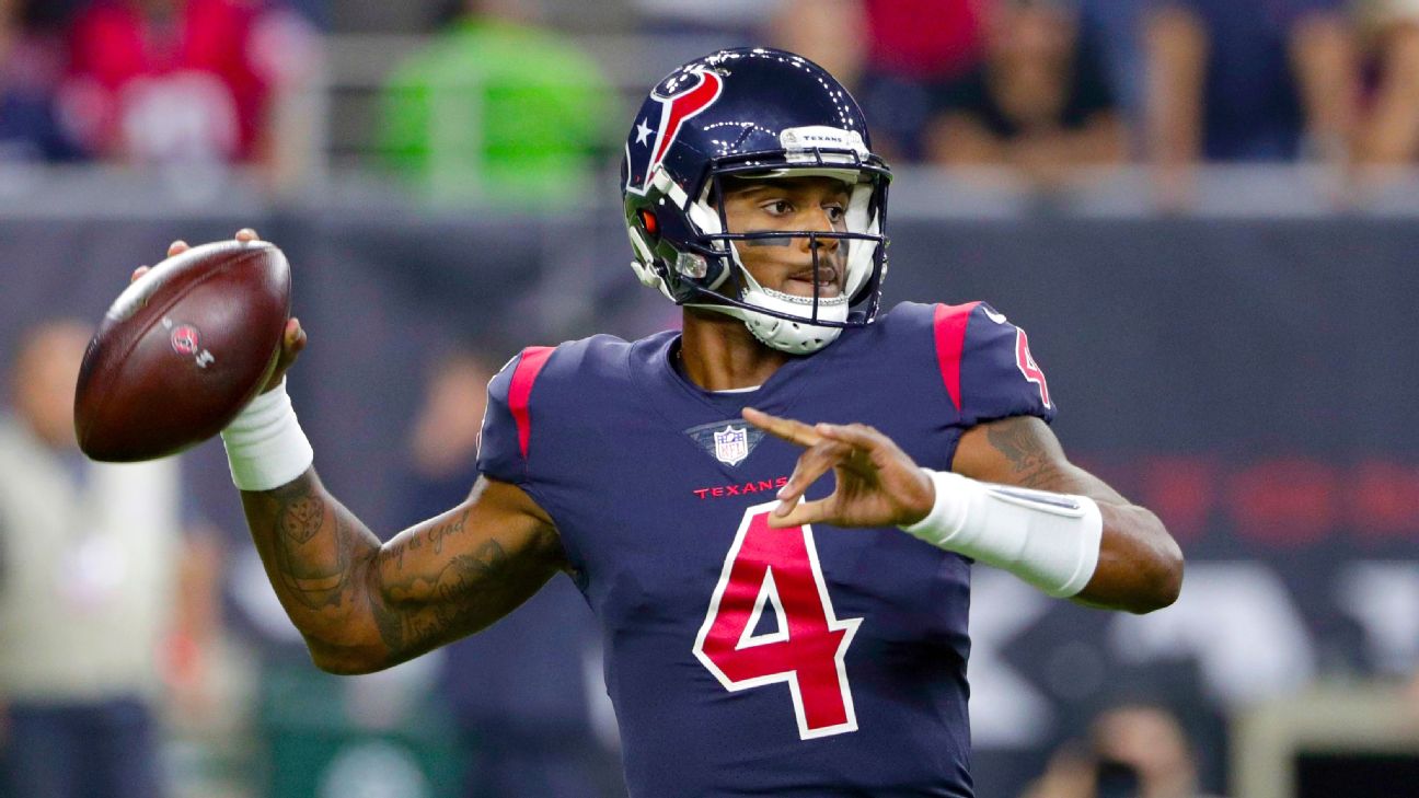 Deshaun Watson Throws Five Touchdown Passes in Texans' Win - The