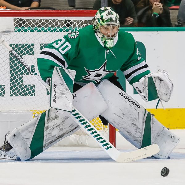 Sabres get Bishop from Stars in cap-related deal