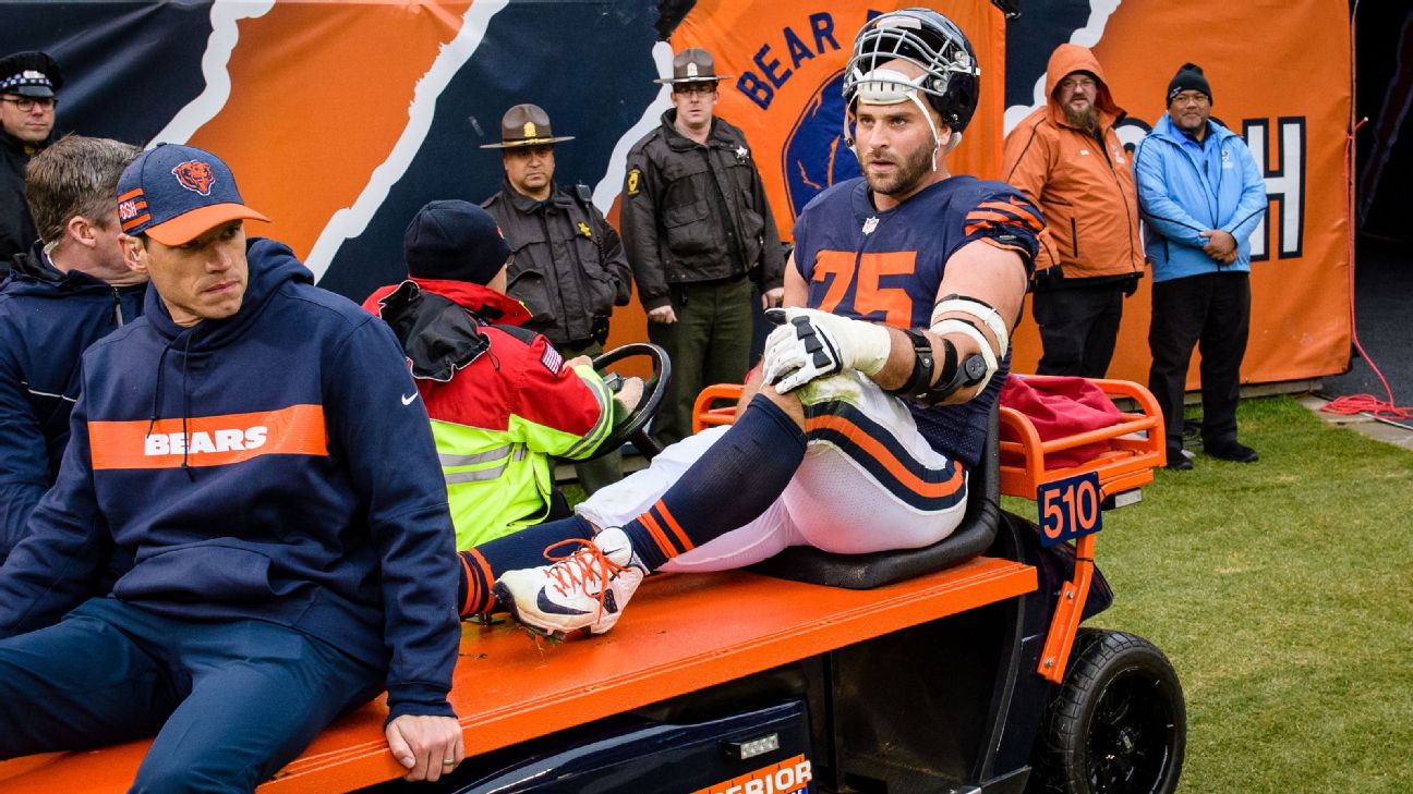 Bears CB Bryce Callahan has broken left foot, placed on IR - ABC7 Chicago