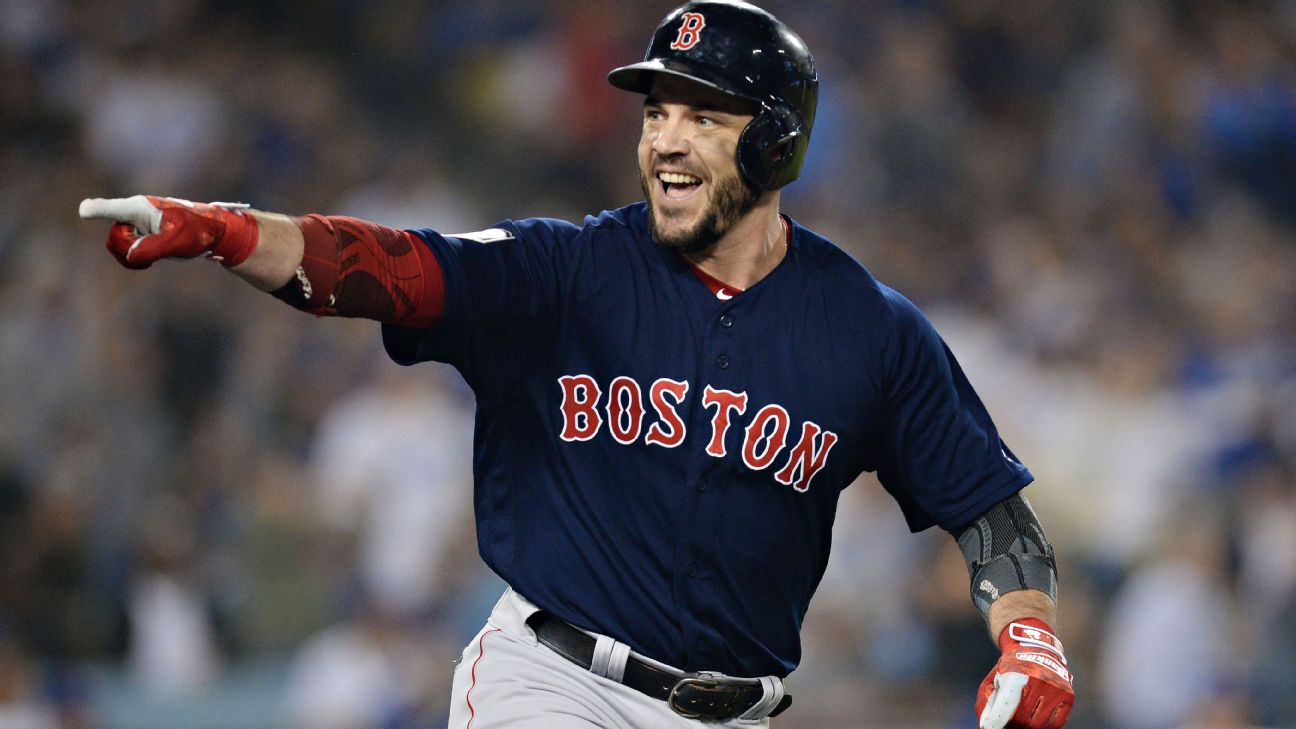 Joining the Red Sox was something Steve Pearce had long hoped for