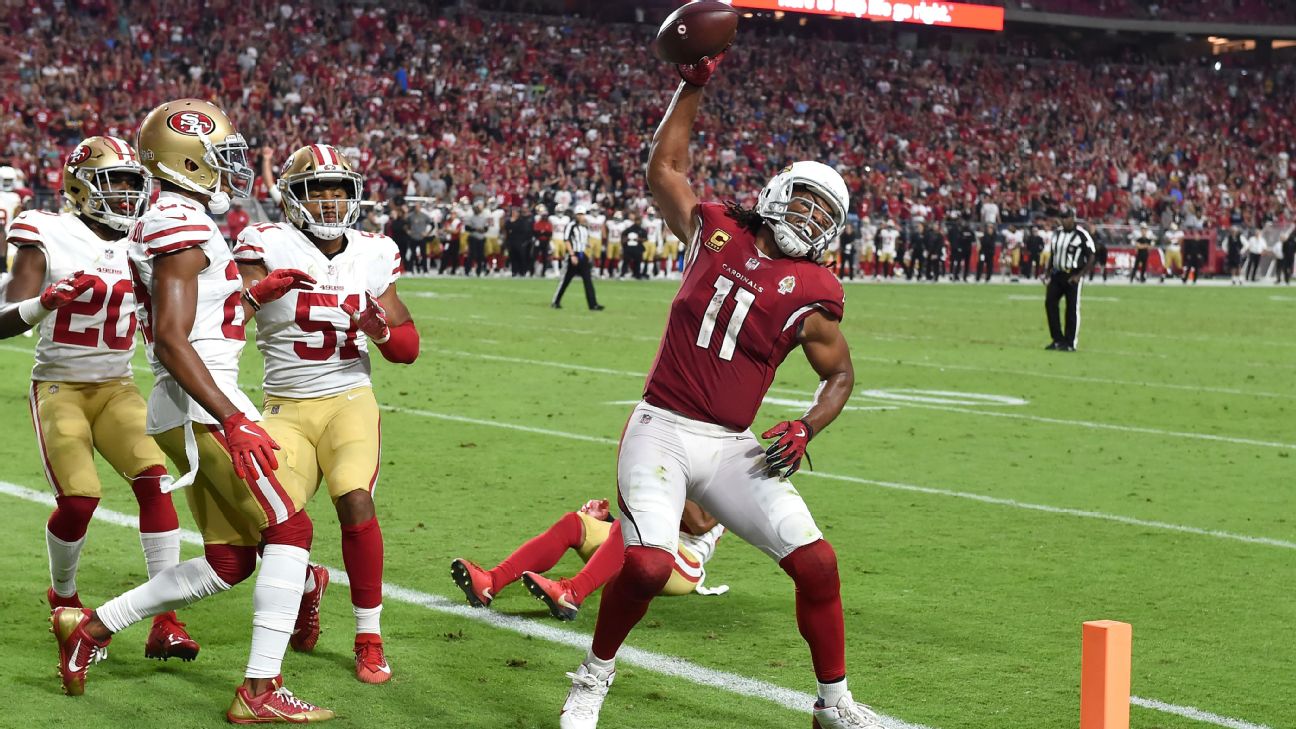 1/28 Arizona Cardinals news: Larry Fitzgerald scores in the Pro