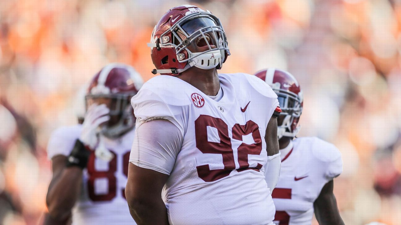 NFL Draft: Quinnen Williams trying to make his late mother proud