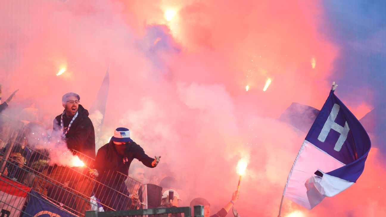 Hertha Berlin announce flag, banner ban after fan trouble at