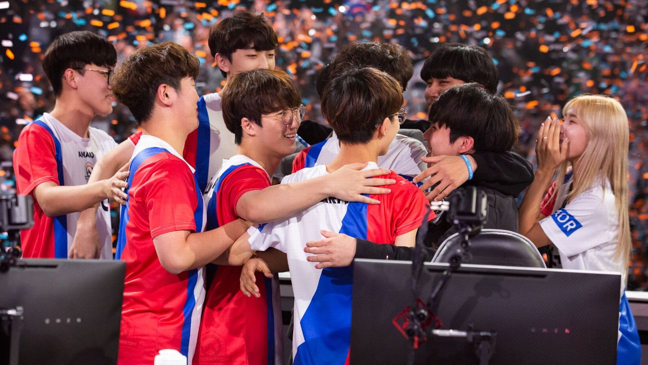 Returning champions South Korea reveal Overwatch World Cup jerseys