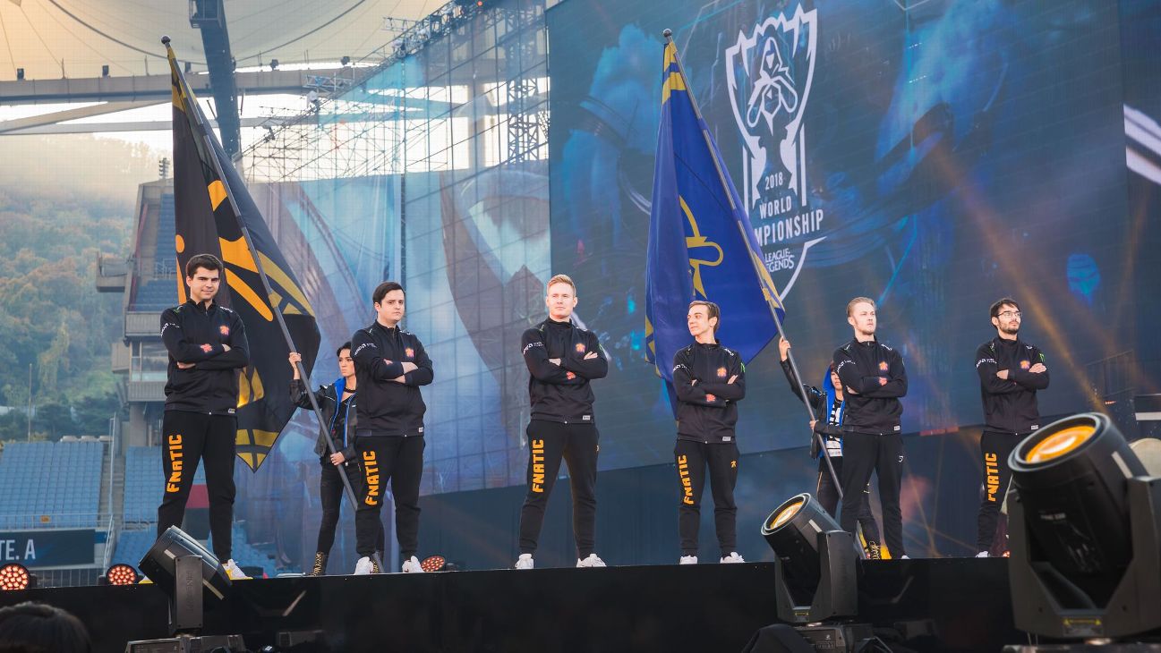 Resultado de imagen de fnatic worlds 2018