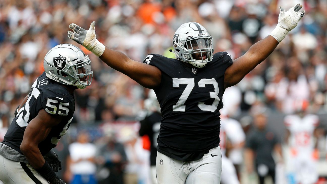 Raiders release defensive end Bruce Irvin