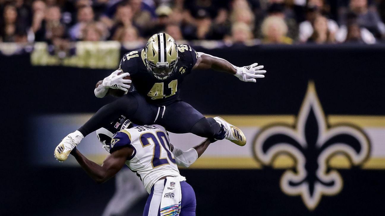 Alvin Kamara, Saints reach new lows in shutout loss to 49ers