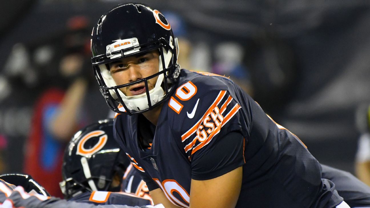 Chicago Bears head coach Matt Nagy not yet ready to name Mitchell Trubisky  or Nick Foles starting QB vs. Green Bay Packers