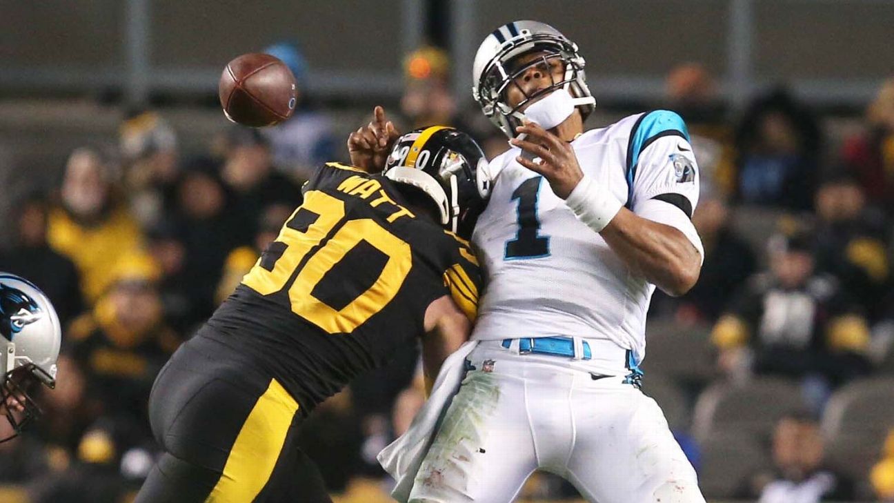 Steelers shake confidence of Cam Newton, Panthers in rout - ESPN - Carolina  Panthers Blog- ESPN