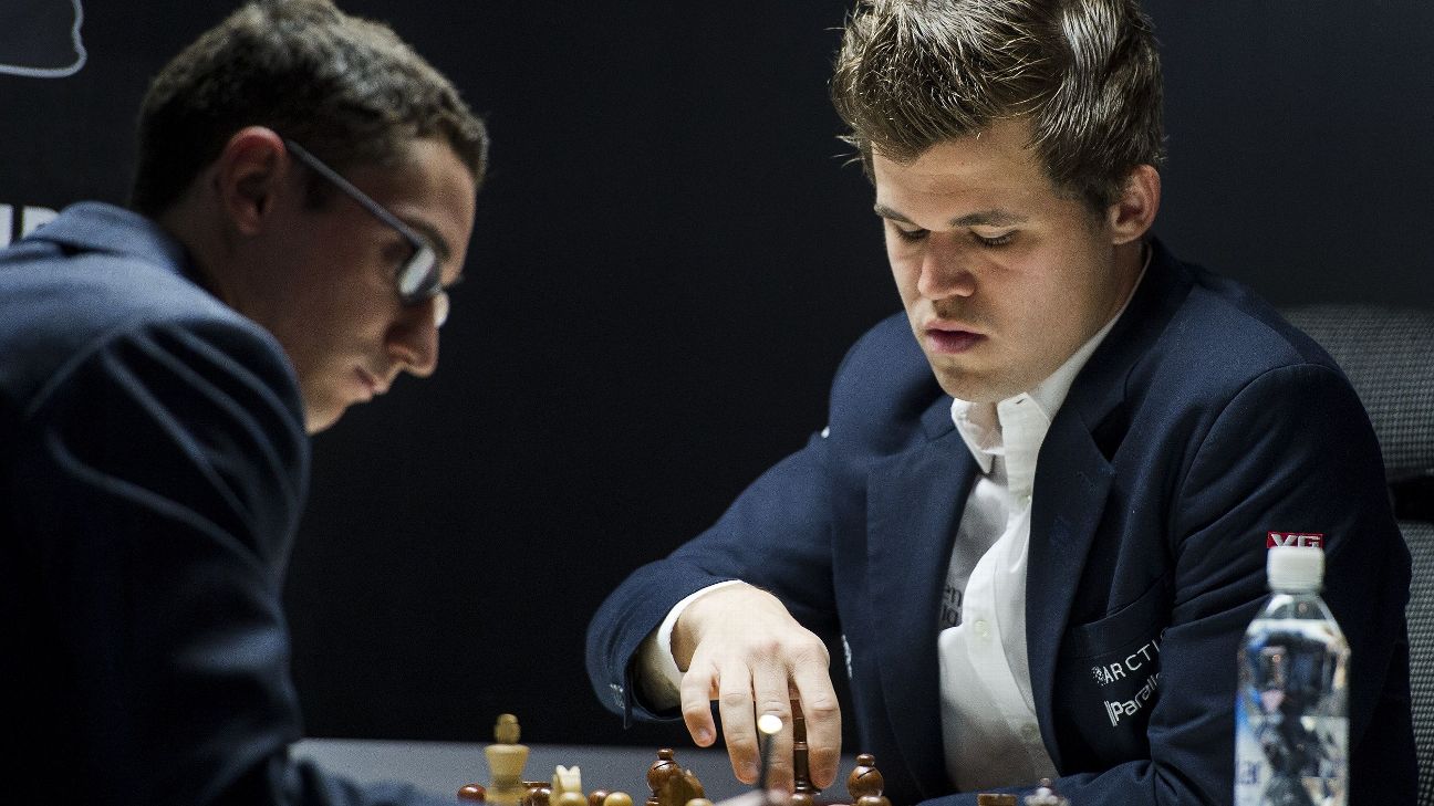 Magnus Carlsen e Fabiano Caruana disputam final do Mundial de