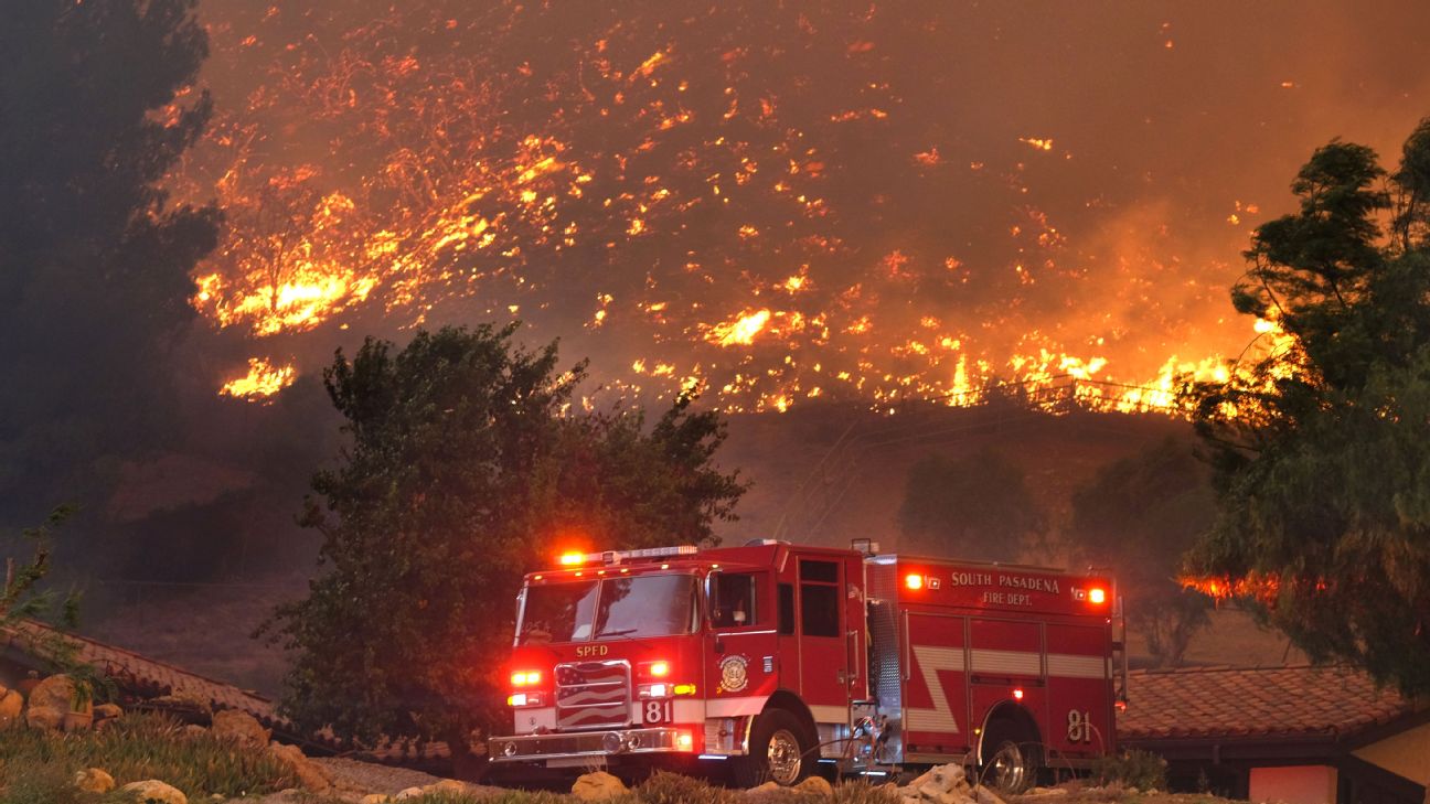 Los Angeles Fire Department пожарная