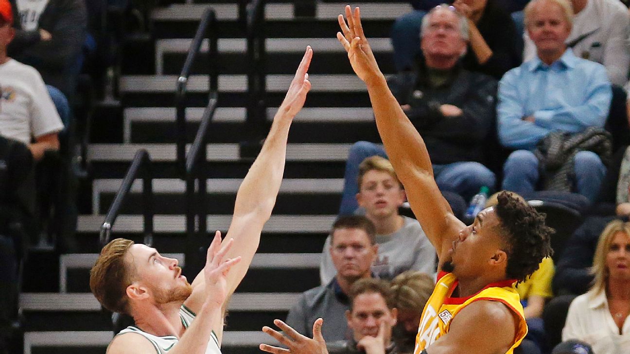 Celtics' Gordon Hayward Returns To SLC For Second Time Since Leaving Utah  Jazz