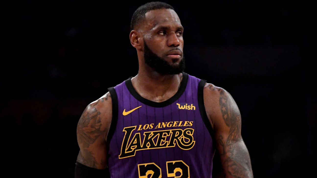 LeBron James passes Wilt Chamberlain for third place on NBA's all