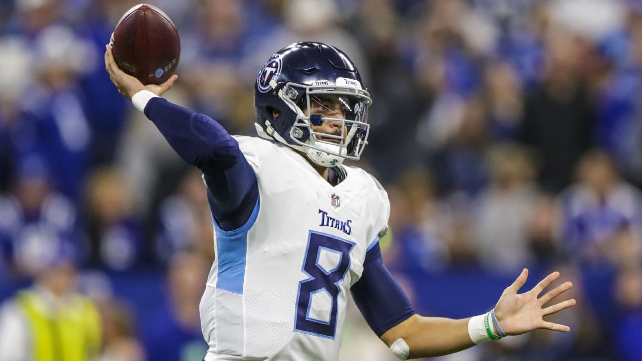 Marcus Mariota the Name ESPN Insider 'Hearing the Most' for Indianapolis  Colts - Sports Illustrated Indianapolis Colts News, Analysis and More