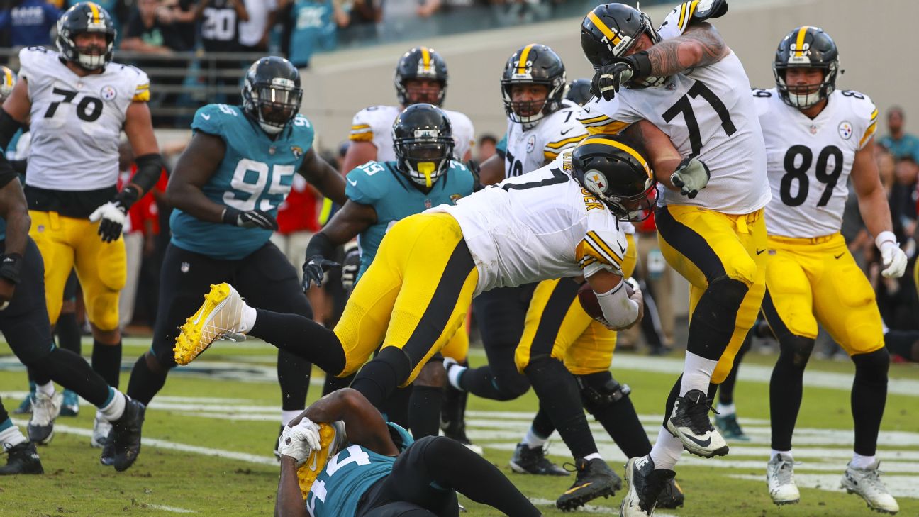 Roethlisberger leads Steelers to comeback win over Jags