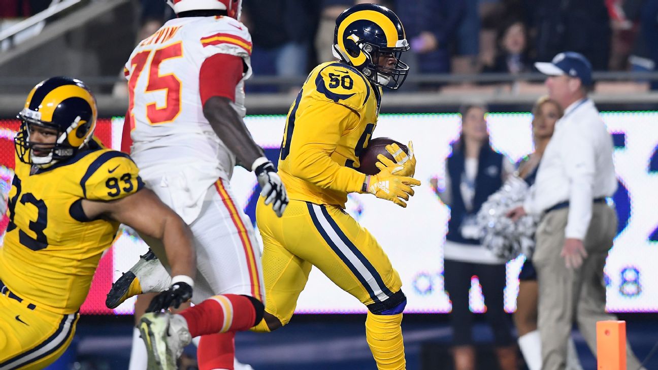 Rams Chiefs: Stats From Highest-scoring Monday Night