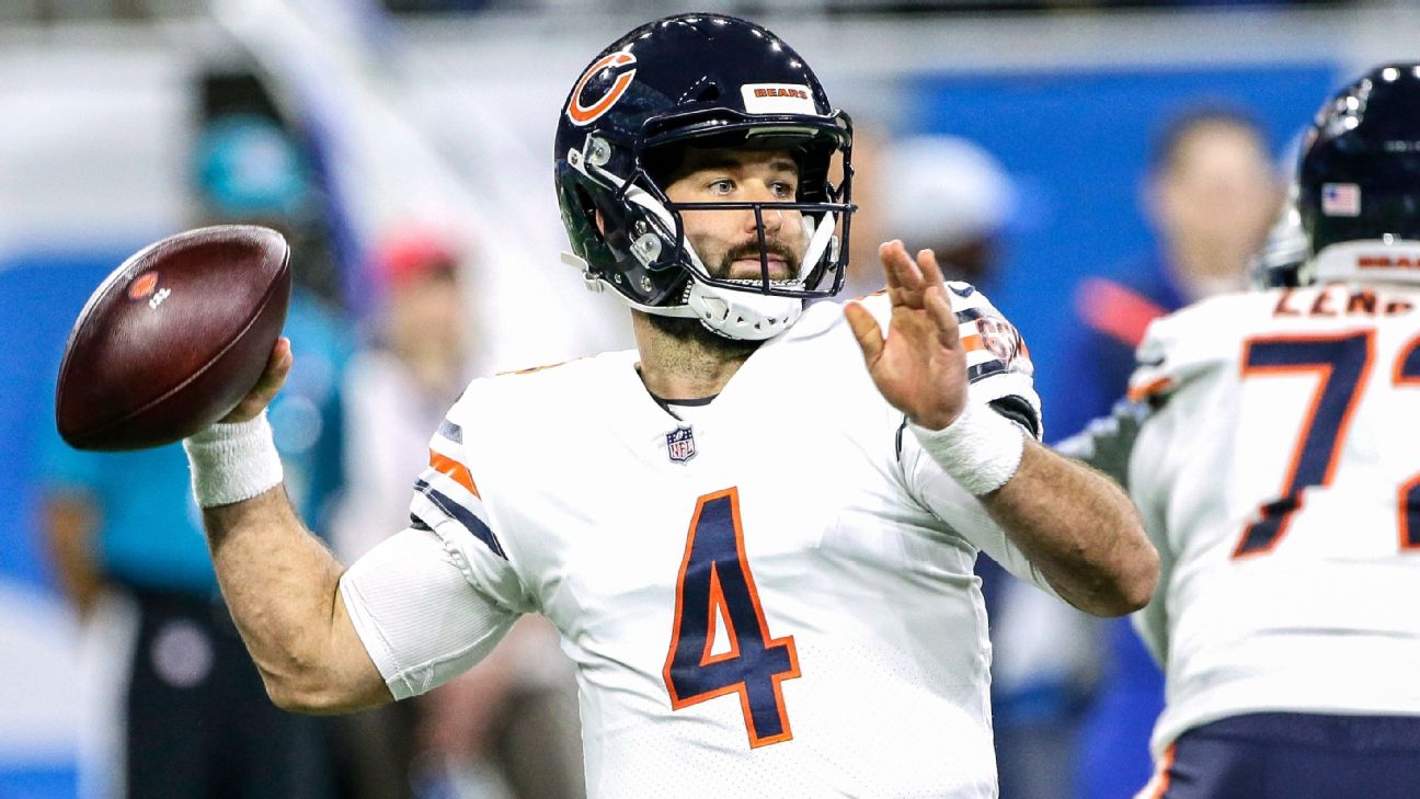 Bears to stick with struggling Mitchell Trubisky, won't swap to Chase Daniel  - ESPN