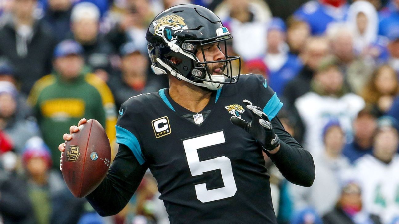 Jaguars bench Blake Bortles, will start Cody Kessler vs. Colts