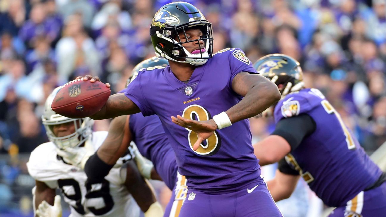 Lamar Jackson named starting QB for Baltimore Ravens - ESPN