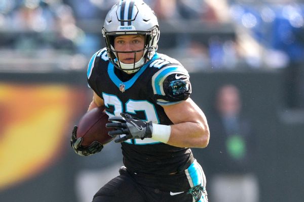 Christian Mccaffrey Stats News Videos Highlights Pictures Bio Carolina Panthers Espn 