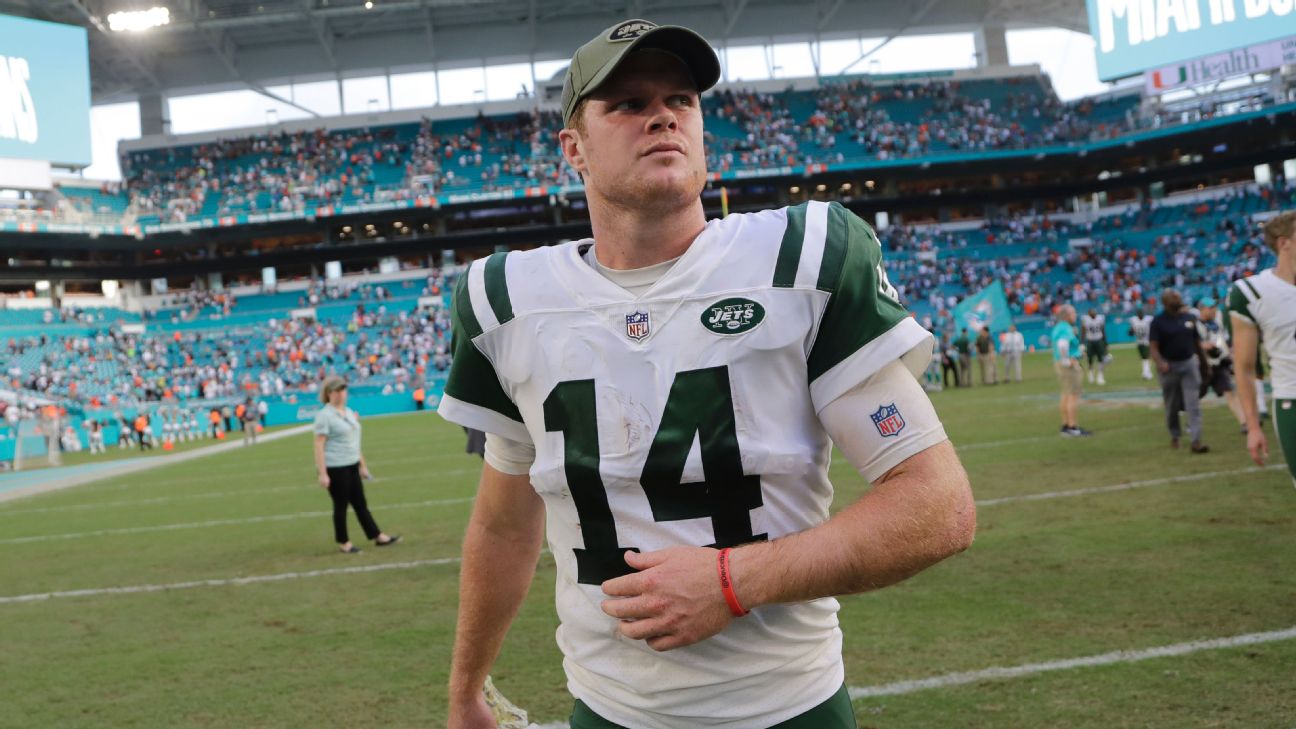 Jets QB Sam Darnold returns to practice, hopes to face ...