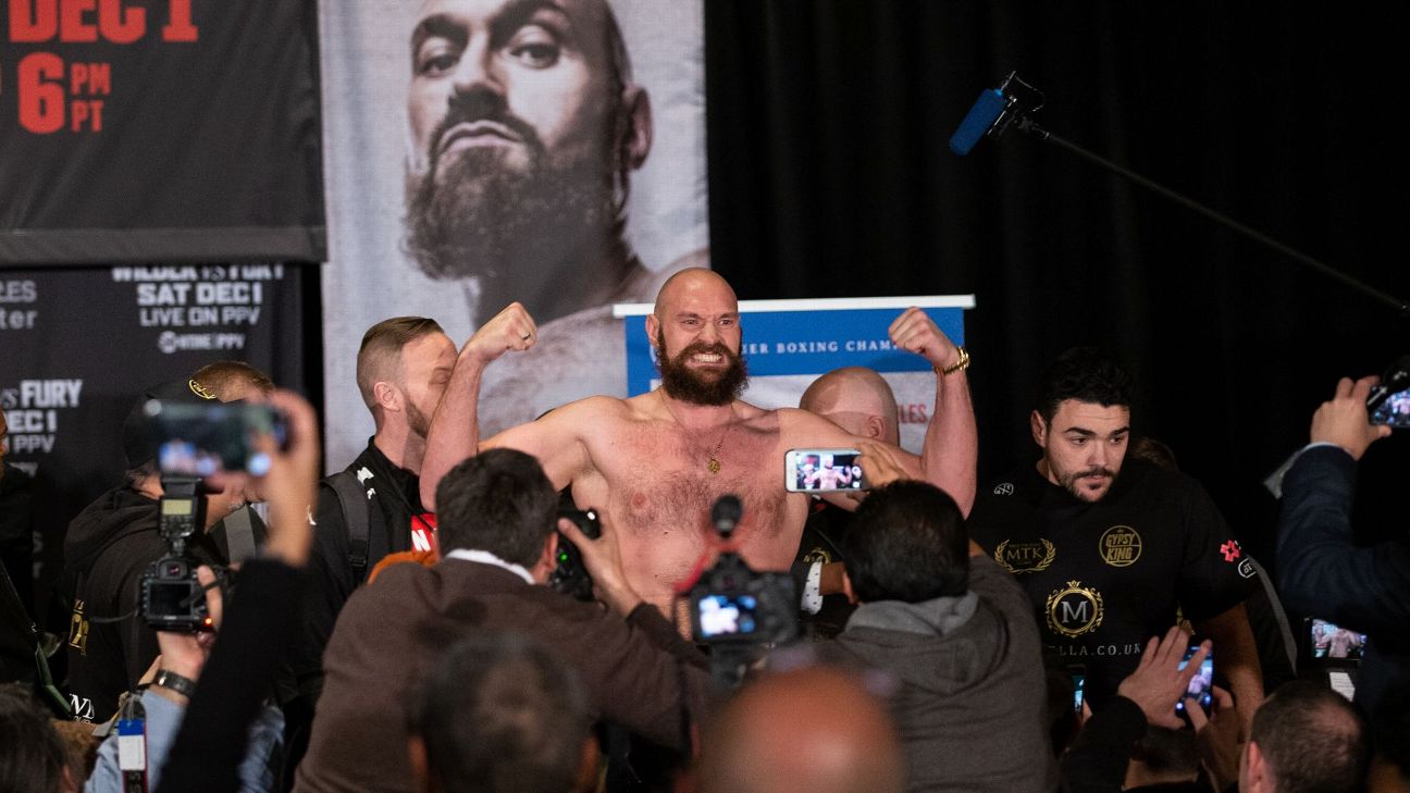 Weighty Issues In Deontay Wilder Tyson Fury Title Fight