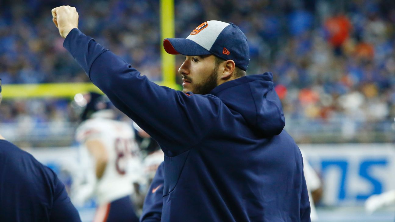 Did Mitch Trubisky throw Bears coach Matt Nagy under the bus after the game?