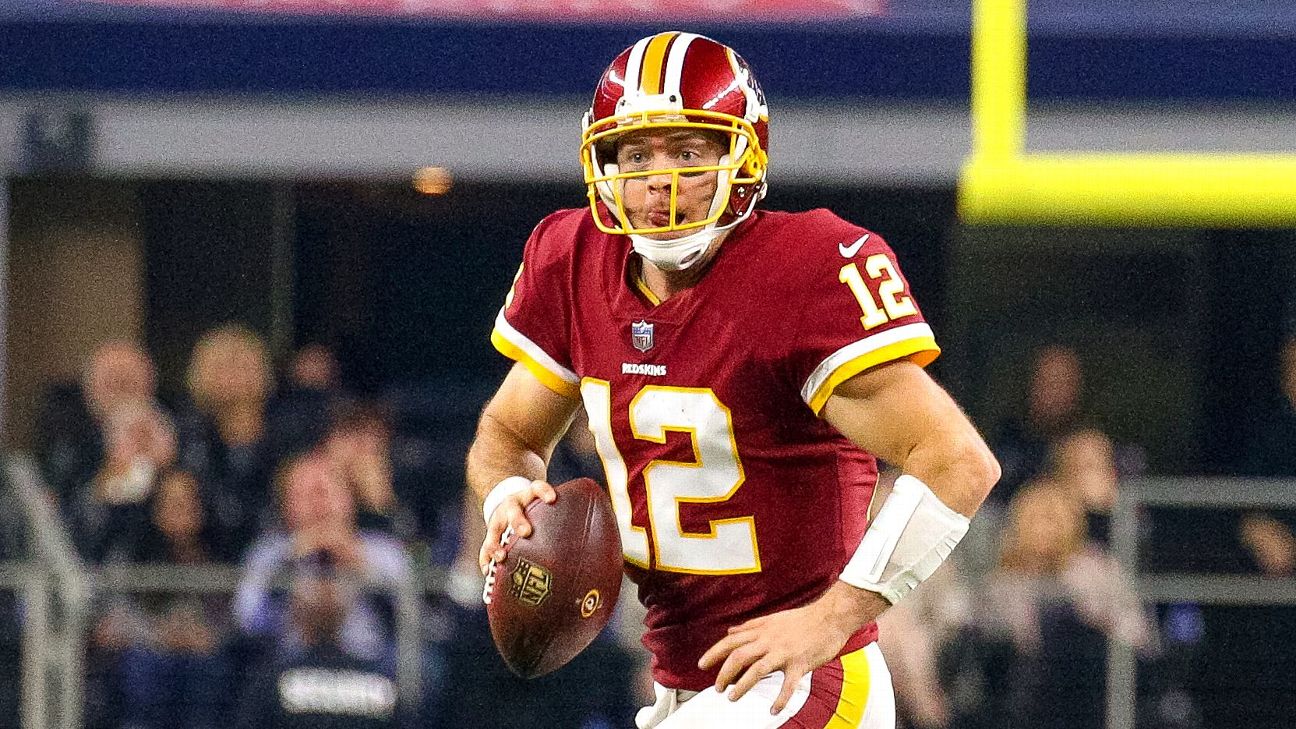 Colt McCoy rallies Redskins to 19-17 win over Titans - The Boston Globe