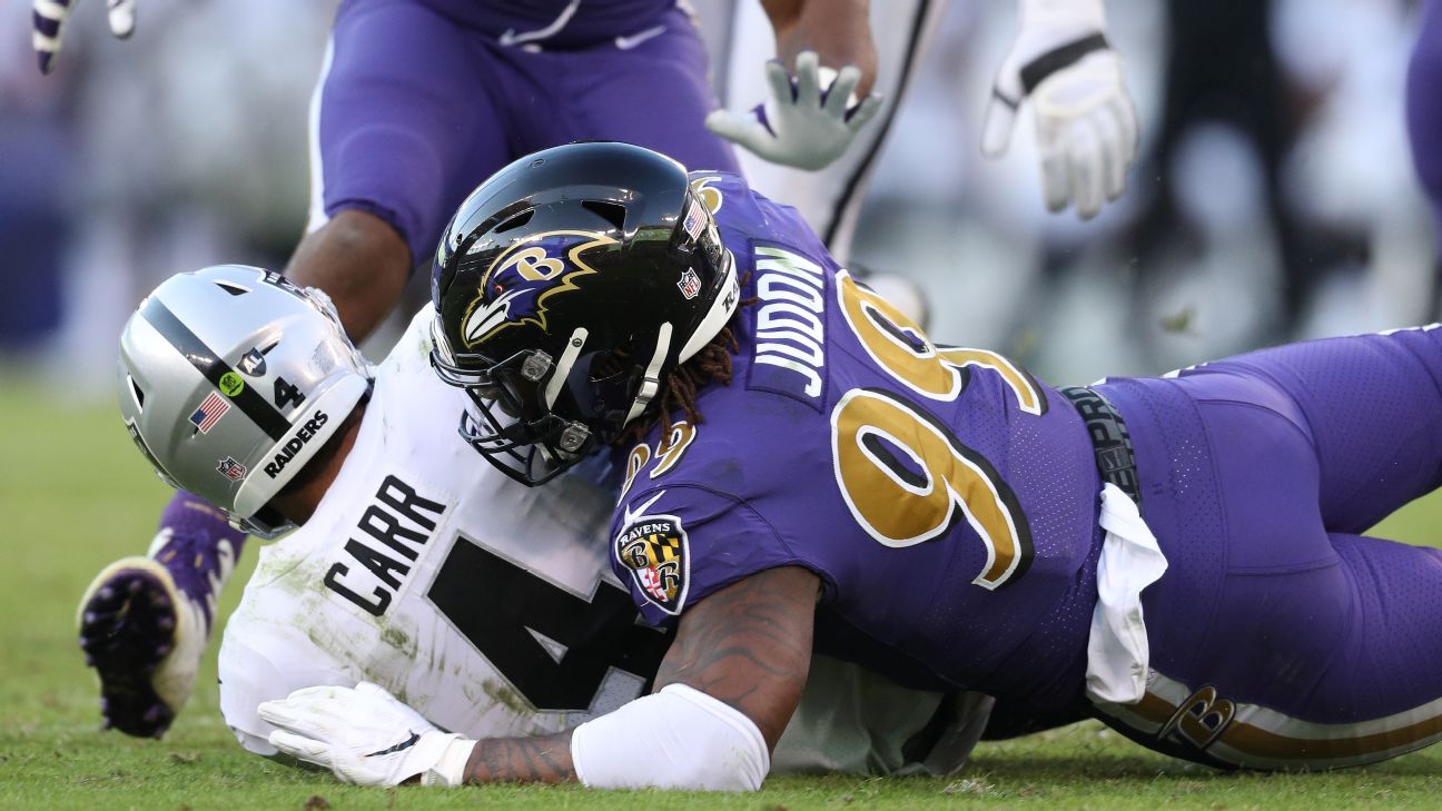 Patriots' Matt Judon, Carl Davis recall rivalry as ex-Ravens: 'It was a lot  of hate'