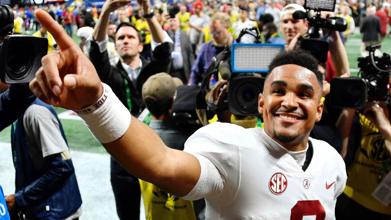 ESPN: Alabama QB Jalen Hurts enters transfer portal