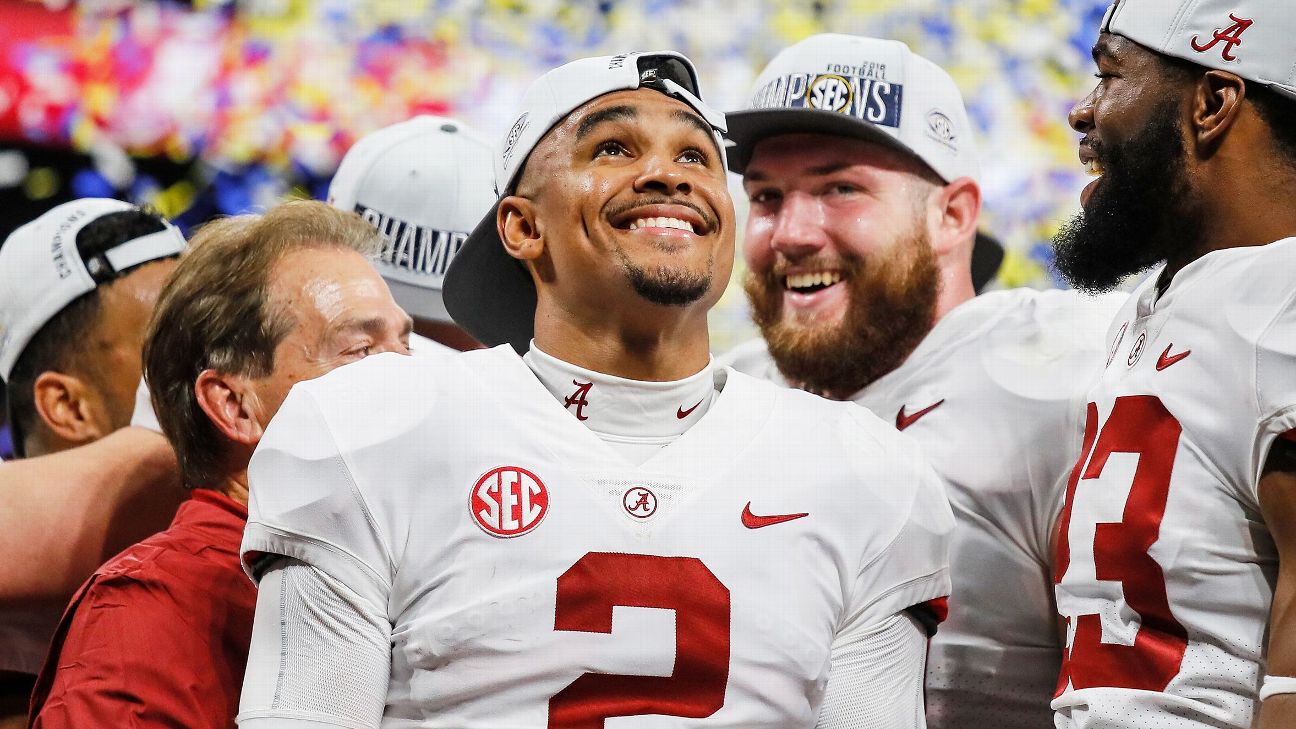 Report: Alabama QB Jalen Hurts enters transfer database - Team