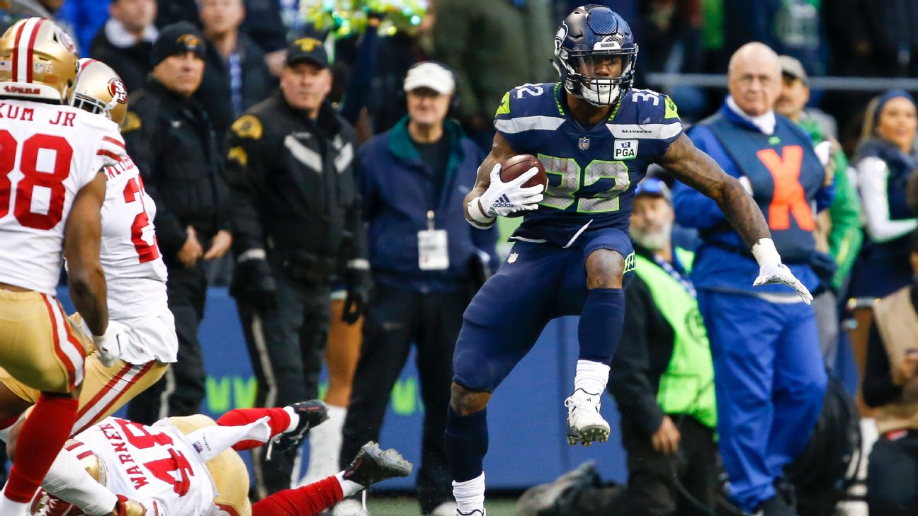 Seattle Seahawks RB Chris Carson to return after 4-game absence - ESPN