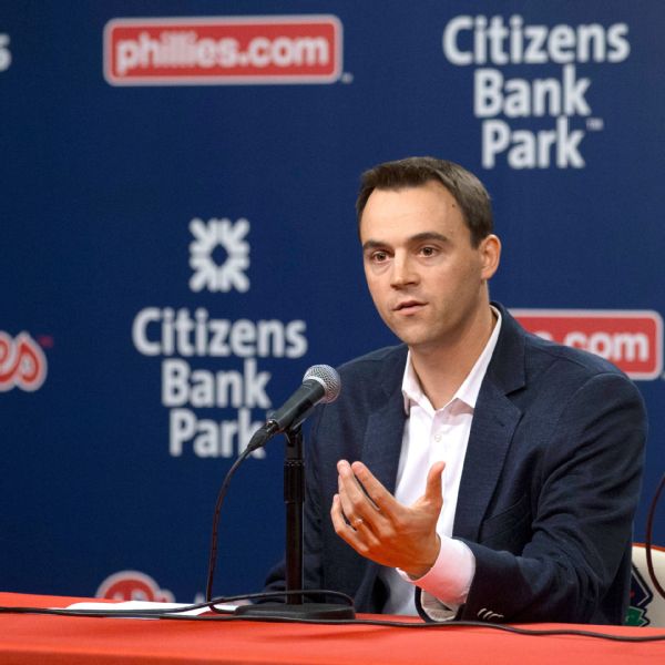 Phillies GM Klentak steps down; to be reassigned
