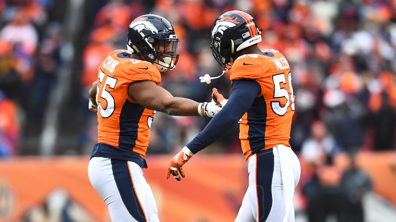 Feel the Rush: Bradley Chubb is back to being a force off the edge for the  Broncos