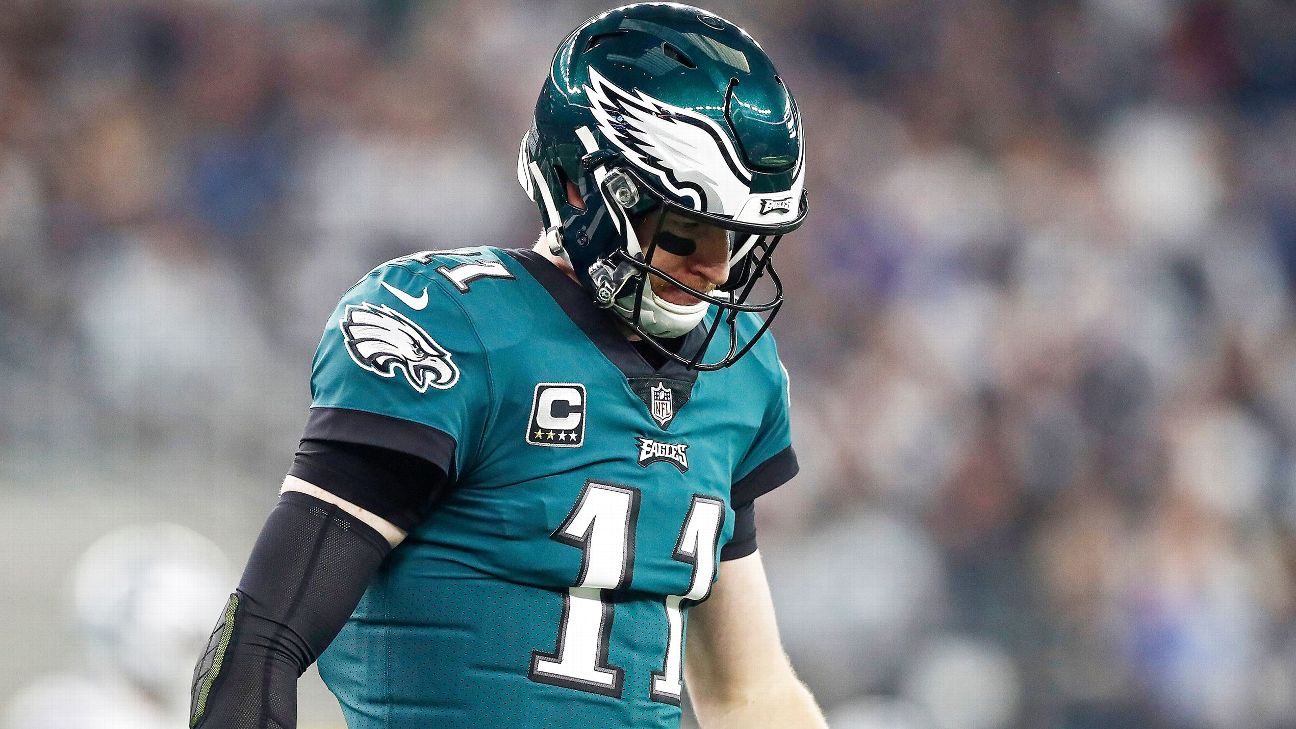 Carson Wentz has stress fracture in back; no surgery needed for Eagles QB