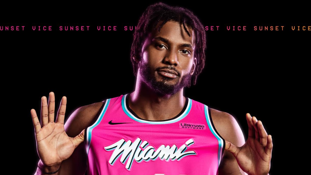 Cater Is leerboek Inside the new Miami Heat Vice jerseys