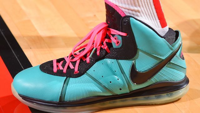 pink nba shoes