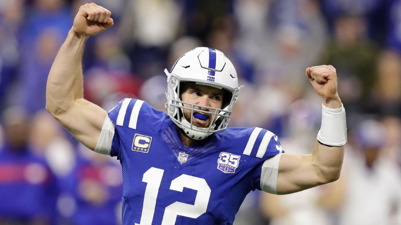 Luck, Colts hope script changes against Patriots