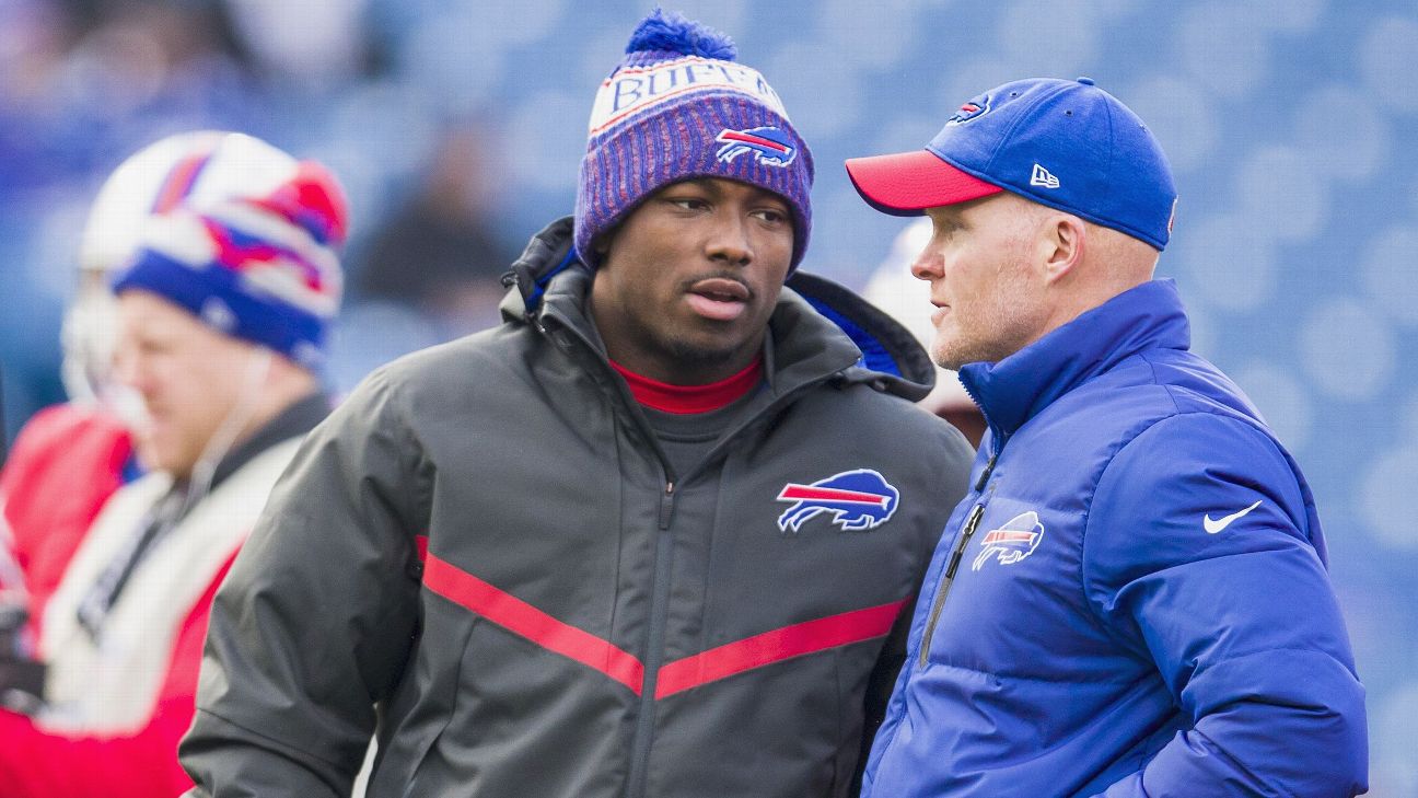 LeSean McCoy lost starting job Buffalo Bills undrafted rookie Kieth Ford