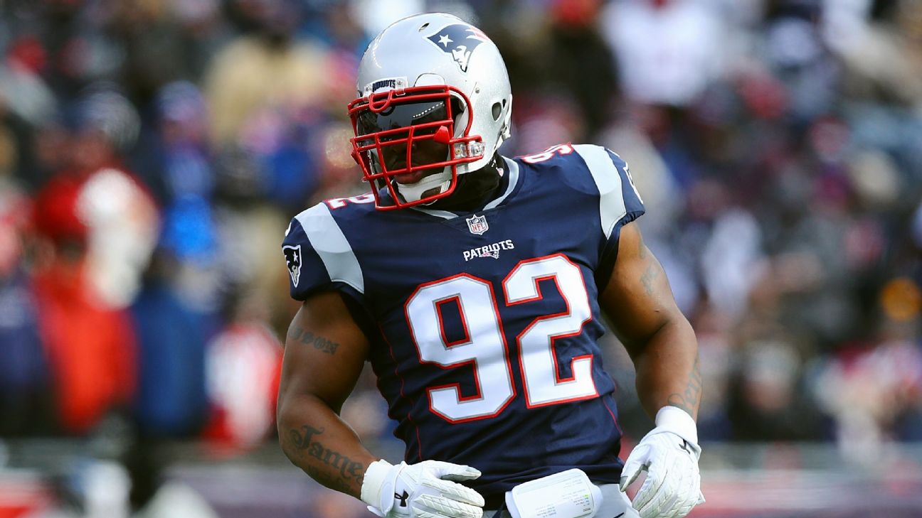 James Harrison solid in debut as Patriots clinch home-field - ESPN - New  England Patriots Blog- ESPN