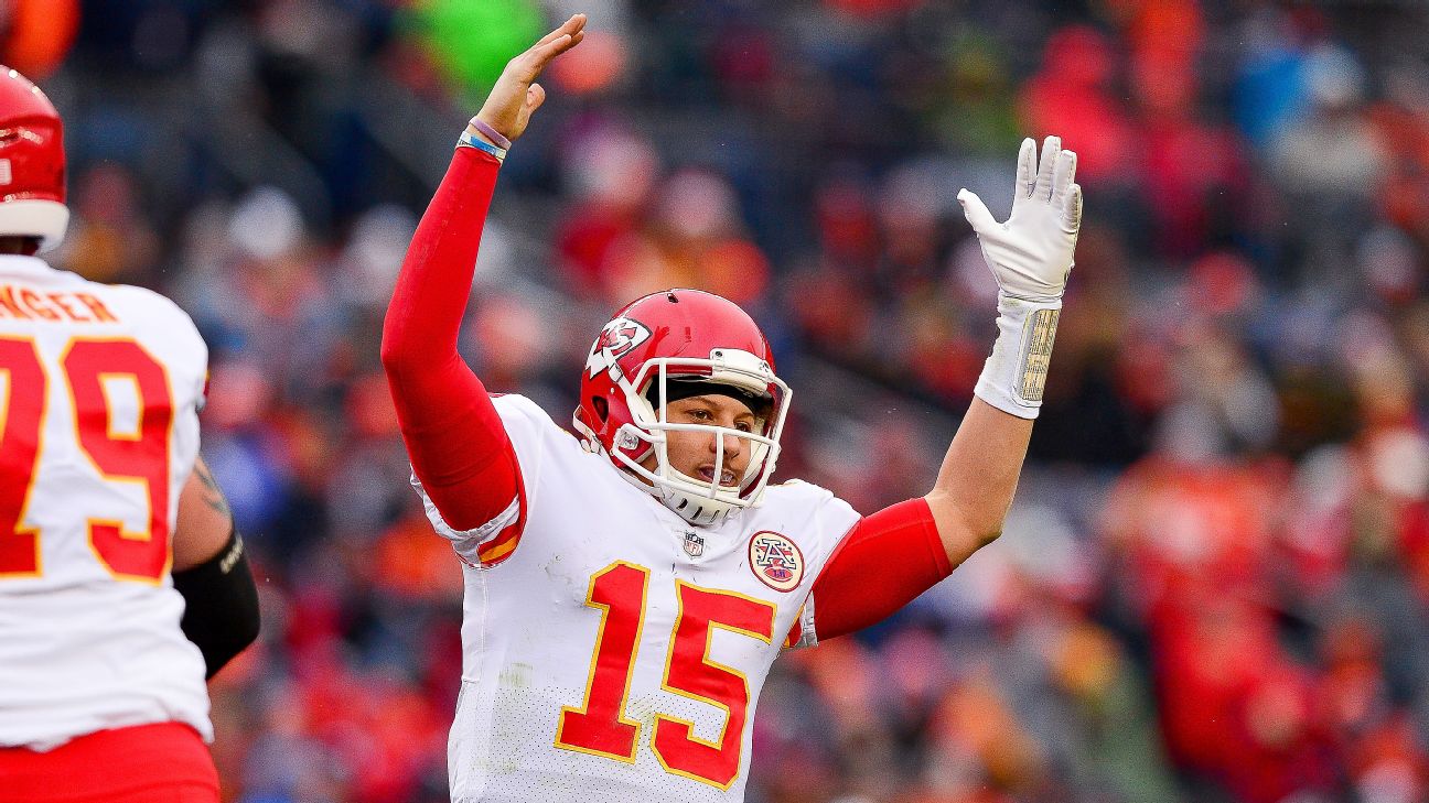 Mahomes leads Chiefs past Broncos 27-24