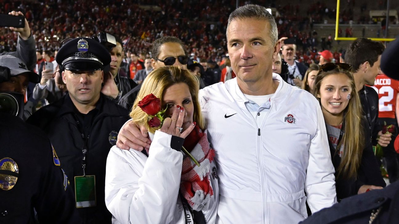 Who is Urban Meyer's wife Shelley?