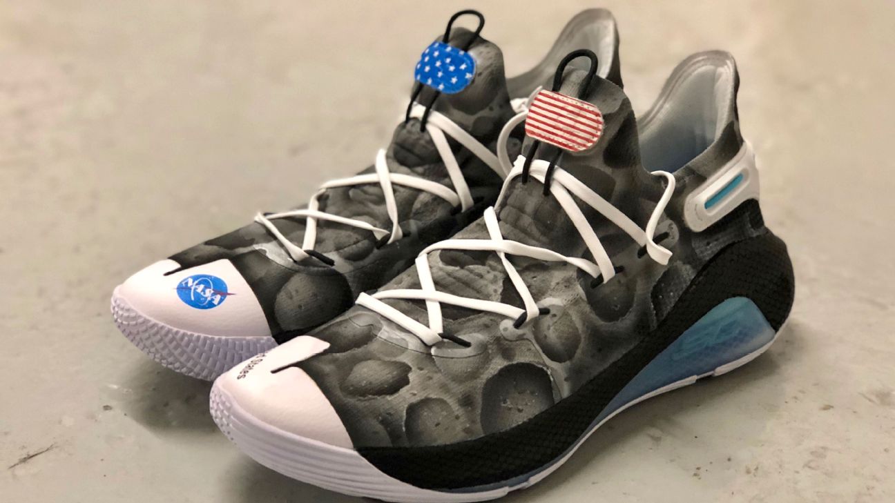 Stephen Curry To Auction Off Moon Landing Shoes For Stem Education Abc7 San Francisco