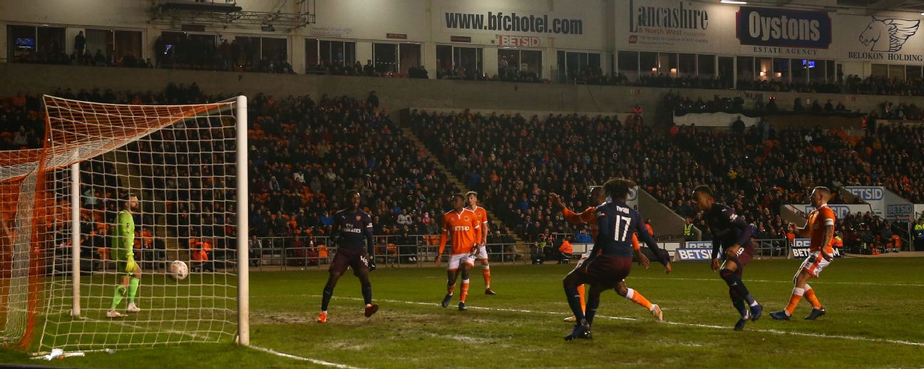 BLACKPOOL TAKES SOCCER CUP FINAL; Tops Sheffield Wednesday by 2-to-1 Score  Before 47,000 to