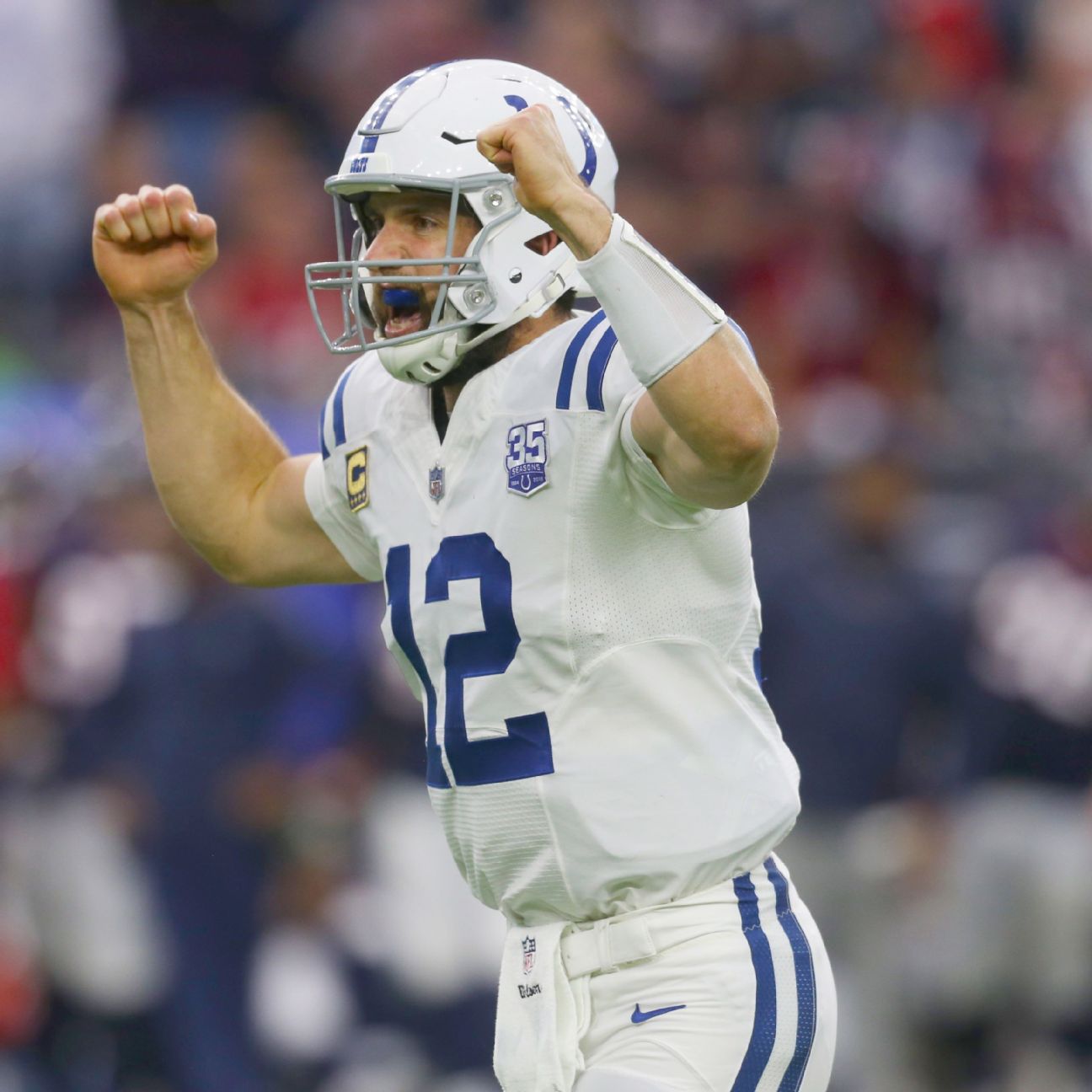 Colts take big lead, hold off Texans 21-7 in AFC wild-card game